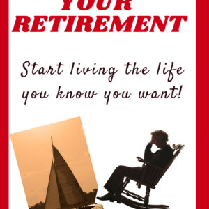 Book cover with photo of sailboat and man in rocking chair