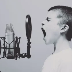 Kid With Microphone